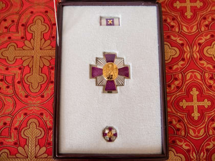 Протоиерей Георгий Леонтьев удостоен Патриаршей награды