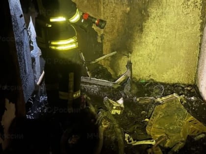 В Орле из-за электросамоката загорелась многоэтажка