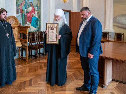 Советник Губернатора Орловской области Сергей Лежнев удостоен Патриаршей награды