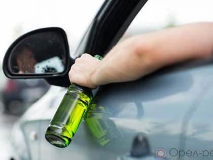 В Орловской области за выходные задержали восемь пьяных водителей