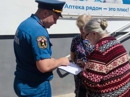 На Орловщине в жилом секторе проходят мероприятия  по недопущению пожаров