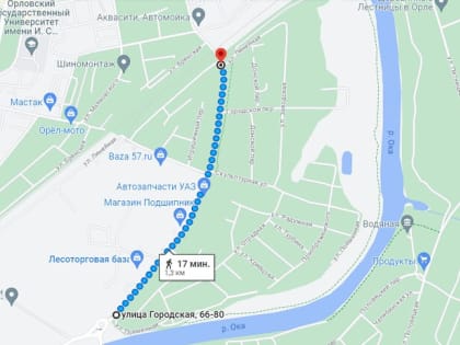 В Орле станет труднее ездить по улице Городской