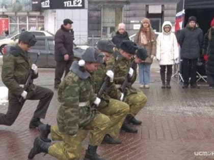 В преддверии 23 февраля в Орле проходят различные патриотические мероприятия и концерты