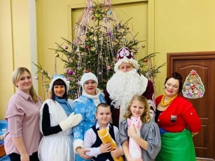 Новогодняя сказка для юных жителей района