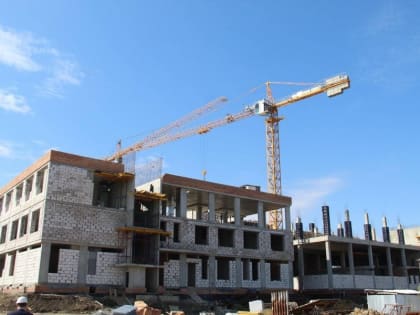 Отставание по срокам на новой школе в Орле всего две недели