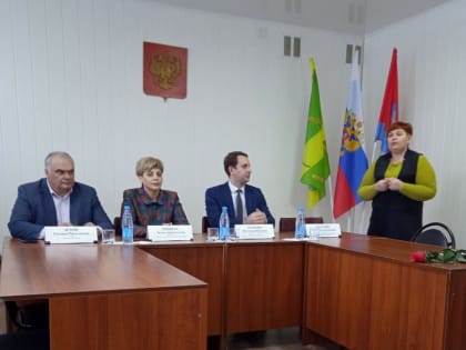 Встреча с организаторами выборов в Новосильском районе