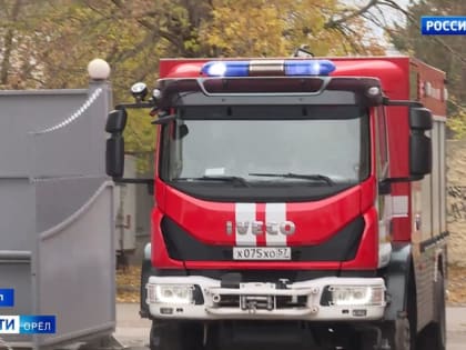 В многоэтажке по Авиационной в Орле случился пожар