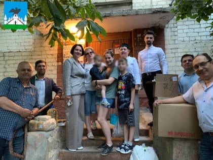 «Единая Россия» продолжает помогать эвакуированным гражданам Белгородской области