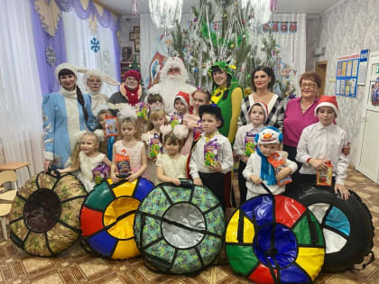 В Мценском районе начался новогодний марафон поздравлений