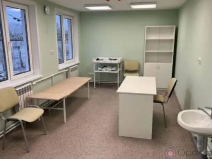 В Урицком районе завершили капремонт Бунинского ФАПа