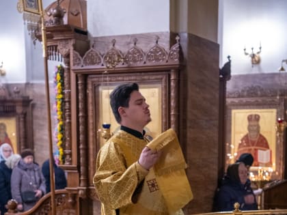 Архипастырь совершил Литургию в Успенском монастыре Орла в Неделю 22-ю по Пятидесятнице