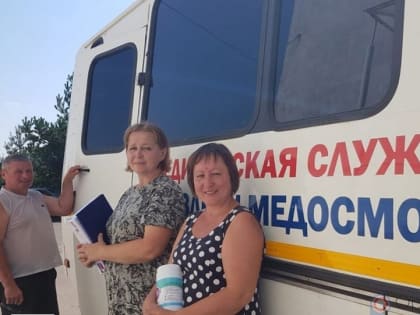 Орловские медики завершили обследование населения в Троицком районе ЛНР