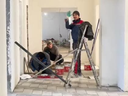 На Орловщине затянулся капремонт поликлиники Колпнянской ЦРБ