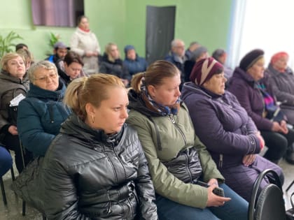 15 марта глава Мценского района Екатерина Ерохина  встретилась с жителями Тельченского сельского поселения.