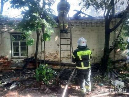 Мценские пожарные получают благодарности за работу