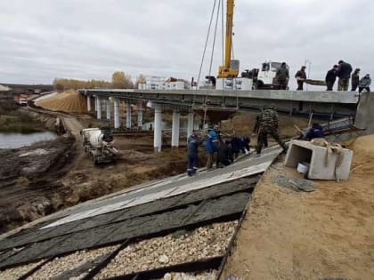 Мост в Орловской области построен с нарушениями