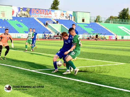ФК«Орёл» проиграл нововоронежскому «Атому»