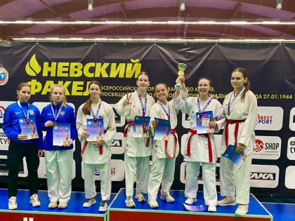 Спортсмены «Орёл-Карата» привезли 26 медалей с «Невского Факела»