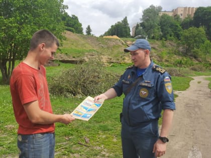Безопасности на воде – повышенное  внимание сотрудников орловского МЧС