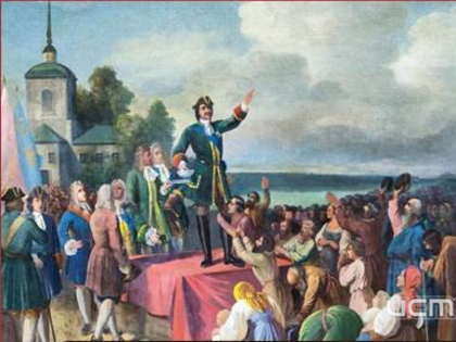 В Орле в краеведческом музее открылась мультимедийная экспозиция «30 картин из жизни Петра Великого»