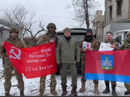 Андрей Клычков поблагодарил мценских студентов за поддержку фронта