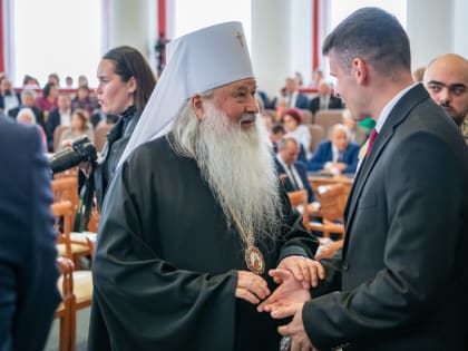 Митрополит Тихон благословил Андрея Клычкова на служение в должности Губернатора Орловской области