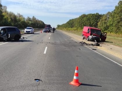 В Орловской области в результате столкновения трёх машин погиб мужчина