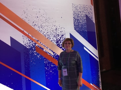 Директор сельской школы Надежда Херсонская представила Орловщину на Всероссийском форуме