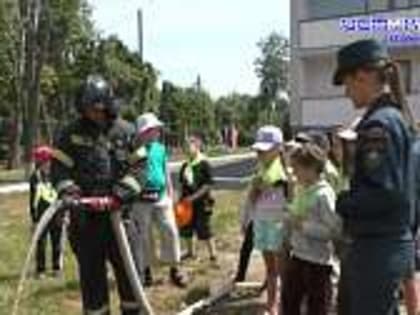 Как избежать чрезвычайных ситуаций? Об этом спасатели рассказали ребятам, отдыхающим в санатории "Орловчанка"