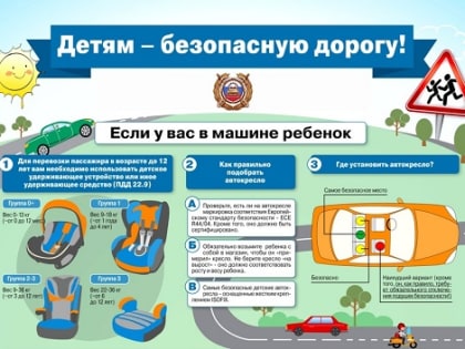Детям – безопасная дорога!