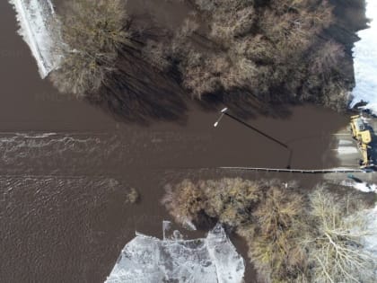 В Орловской области в пяти районах подтоплено 13 низководных мостов
