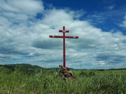 В Орловском округе установят крест на месте будущего храма