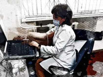 Новый УЗИ-аппарат в Верховской больнице