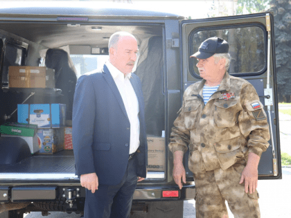 Очередной гуманитарный груз будет доставлен бойцам на передовую