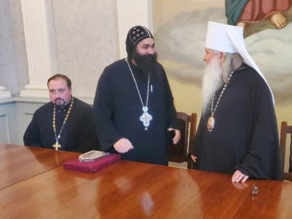 Митрополит Тихон встретился с представителями Коптской Церкви