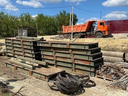 Под Орлом у деревни Тайное «экстренно» строят мост