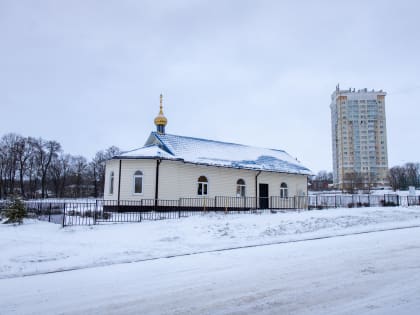 В день памяти Собора трех святителей митрополит Тихон возглавил Литургию в Никольском храме на Новой Ботанике