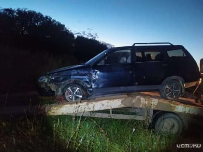 На орловской трассе не разъехались две «Лады». Два человека травмировались