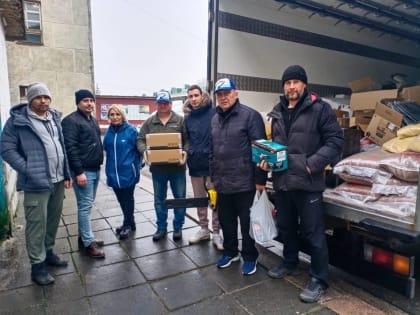 Гуманитарный груз от жителей Мценска доставлен в город Краснодон Луганской Народной Республики