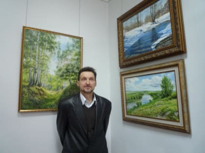 Краеведческий музей приглашает на художественную выставку Вадима Гришина «Мой край родной — тобой любуюсь!»