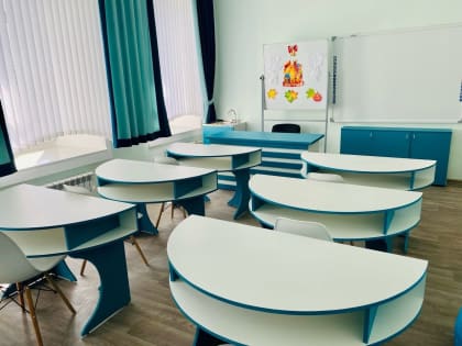 За время реализации национального проекта «Образование» в Мценском районе открыто 10 учебных центров «Точка роста» и отремонтированы спортивных залы в шести школах