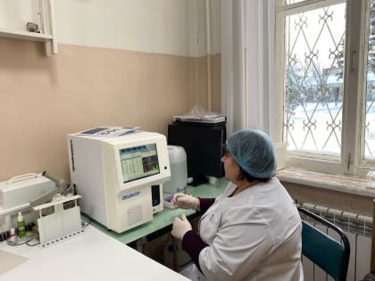 В Ливенскую больницу поступило производительное оборудование для полного анализа крови