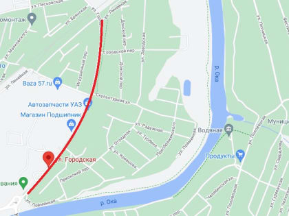 В Орле до конца декабря будут ремонтировать улицу Городскую