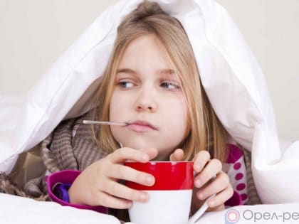 Юные орловцы стали чаще болеть гриппом, ОРВИ и внебольничными пневмониями