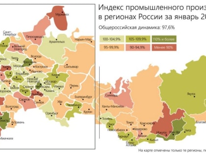 В Орловской области снизились объёмы розничной торговли и промышленного производства