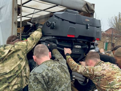 Орловская епархия передала в зону СВО квадроцикл