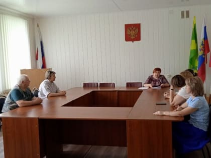 32-е заседание территориальной избирательной комиссии Новосильского района