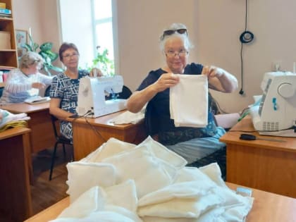 ГТРК «Орел» рассказала о швейном батальоне Свято-Троицкого храма Орла
