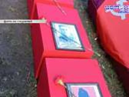 На Кривцовском мемориале Орловской области захоронили останки почти тысячи красноармейцев, погибших в годы Великой Отечественной войны.