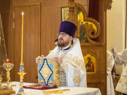 Во второй день праздника Рождества Христова Архипастырь возглавил Литургию в Иверском храме Орла